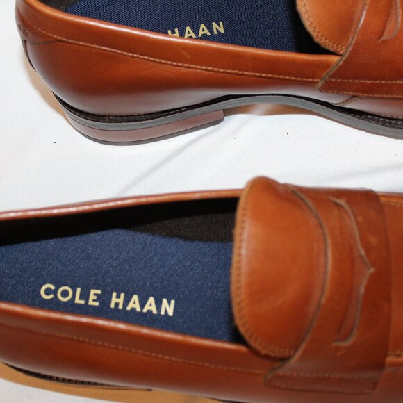 NEW COLE HAAN MEN\'S MODERN CLASSICS PENNY LOAFER‎ BRITISH TAN SZ 8 main image 5